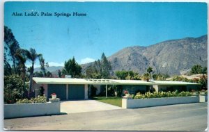 M-54620 Alan Ladd's Palm Springs Home Jacinto Mountains California USA