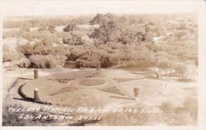 The Lone Star The Embiem Of The State San Antonio Texas Real Photo