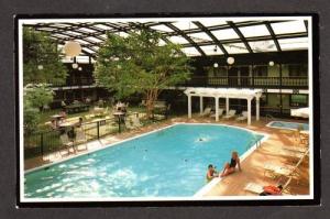 MI Midway Hotel Pool GRAND RAPIDS MICHIGAN Postcard PC