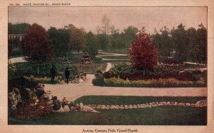 Grand Rapids, Michigan - The view of Antoine Campau Park - c1905