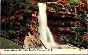 VINTAGE POSTCARD THE LOWER KAATERSKILL FALLS CATSKILL MOUNTAINS N.Y. 1909