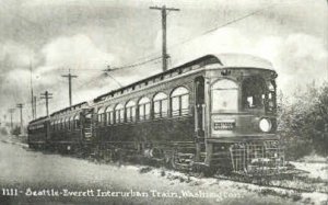 Reproduction - Interurban Train - Seattle, Washington WA  