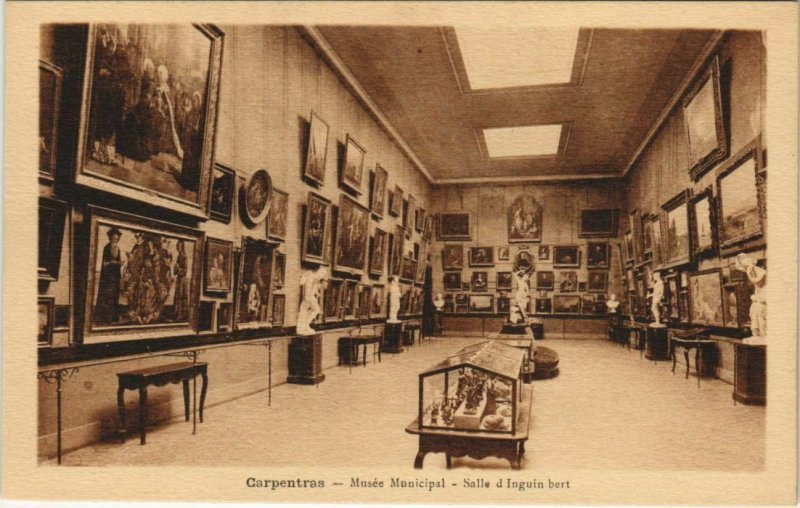 CPA CARPENTRAS Musee Municipal - Salle d'Inguin Bert (1086756)