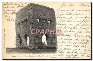 Old Postcard Autun Tour Dite Roman Temple of Janus