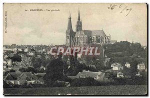 Postcard Old Chartres Vue Generale