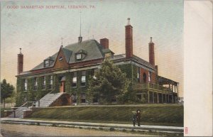 Postcard Good Samaritan Hospital Lebanon PA 1907