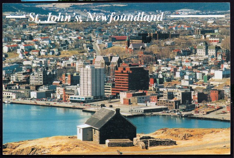 Canada Newfoundland St. John's Aerial View - pm19 - Cont'l