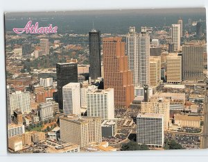 Postcard Aerial view, Atlanta, Georgia