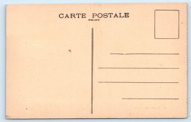 Bois du Châtelet Normandy Big Bertha emplacement WWI Postcard