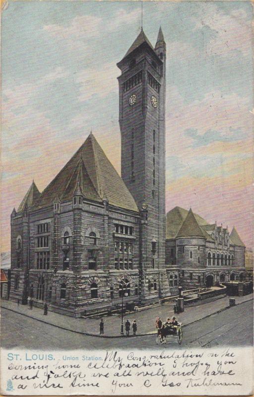 St. Louis, MO. - Union Station - 1907