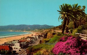 California Santa Monica Ocean Front From Palisades Park