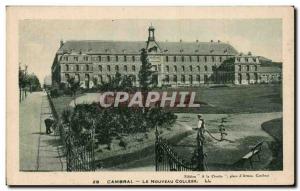 Cambrai - New College - Old Postcard