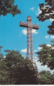 Canada 100 Foot High Cross on Mount Royal Montreal Quebec