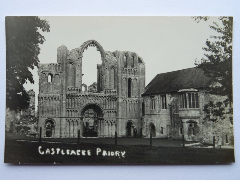 Norfolk CASTLE ACRE PRIORY - Old RP Postcard