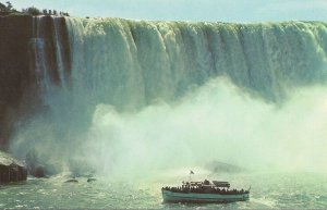 Maid of the Mist Niagara Falls Canada Vintage Postcard  