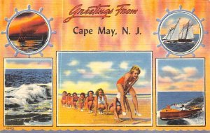 Greetings From Cape May, New Jersey NJ