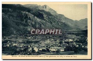 St Jean de Maurienne - Vue Generale In the distance the valley of & # 39arc -...