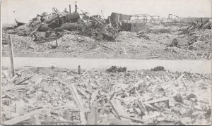 Fosse St. Louis Lens France Destruction Canadian WW1 Unused Litho Postcard H61