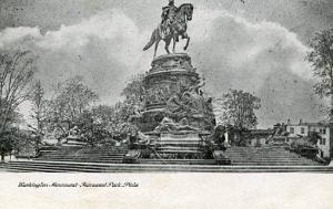 PA - Philadelphia. Fairmount Park, Washington Monument