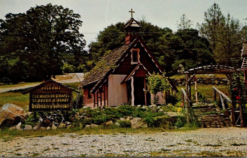 California Rough and Ready The Little Wayside Wedding Chapel