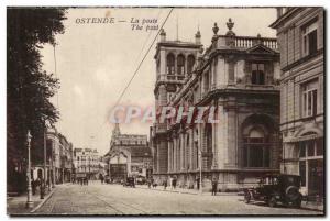 Belgium - Belgien - Ostende - Post - The Post - Old Postcard