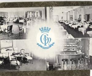 DENMARK ODENSE GRAND HOTEL RESTAURANT BAR Postcard