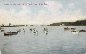 Iowa Sioux City Canoeing Scene On Big Sioux River