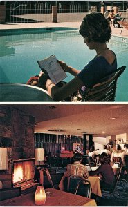 Postcard MOTEL SCENE Flagstaff Arizona AZ AI5658