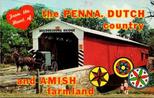Pennsylvania Love From Dutch Country and Amish Farmland View Of Soudersburg C...