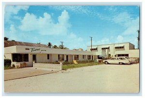1970 Towne Apartments & Motel Delray Beach Florida FL Vintage Postcard