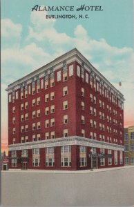 Postcard Almanac Hotel Burlington NC