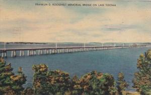 Oklahoma Lake Texoma Franklin D Roosevelt Memorial Bridge 1951