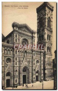 Old Postcard Firenze Fucciala Della Cattedrale