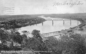 Ohio River from Ft. Boreman, Parkersburg, WV