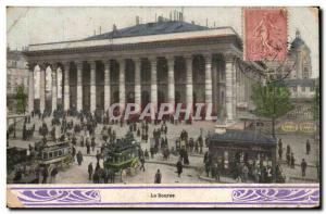 Old Postcard Paris Bourse