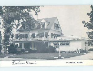 1950's RESTAURANT Ogunquit By Wells & York & Portsmouth Kennebunkport ME G8917