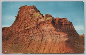 State View~Badlands South Dakota~Rock Formations~Vintage Postcard
