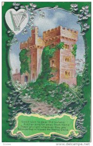 SAINT-PATRICK´S DAY; Blarney Castle, Poem, PU-1910