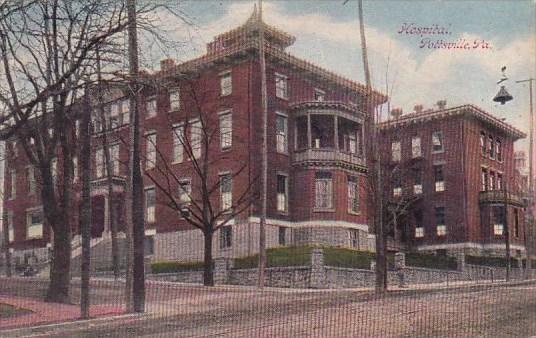 Hospital Pottsville Pennsylvania 1908