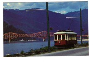 Streetcar, Kootenay Lake, Nelson, British Columbia, Trolley, Bridge