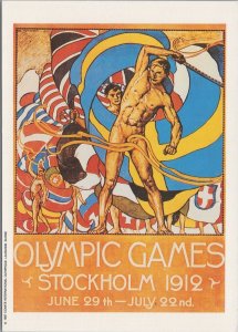 Sports Postcard - Olympics, Stockholm 1912, Mars Advertising  Ref.RR17937