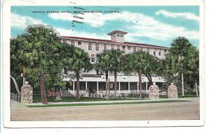 Daytona Beach, FL - Prince George Hotel - 1935