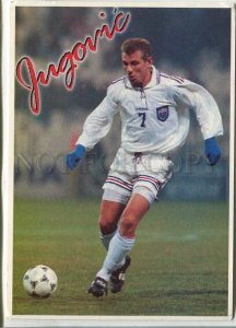 480875 Football Yugoslav soccer player Vladimir Jugovic advertising world cup