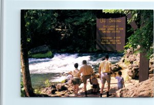 Postcard - Big Spring - Near Van Buren, Missouri