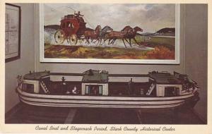 Canal Boat and Stagecoach - Stark County Historical Center - Canton, Ohio