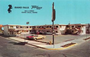 ID, Idaho Falls    TRAVELODGE      Roadside Chrome Postcard