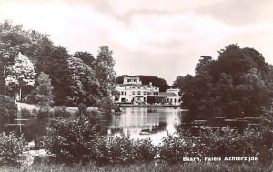 Baarn Paleis Achterzijde Holland Unused 