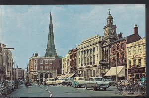 Herefordshire Postcard - High Town and All Saints, Hereford  V105