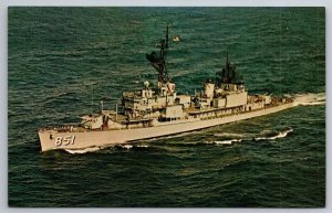 U.S.S. Rupertus DD 851 Navy General Purpose Destroyer Photo Postcard