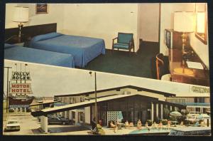 Postcard Unused Jolly Roger Motor Hotel Euless TX LB